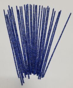 Mėlynos (blizgančios) lankstomos lazdelės