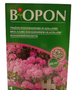 Biopon trąšos rododendrams ir azalijoms